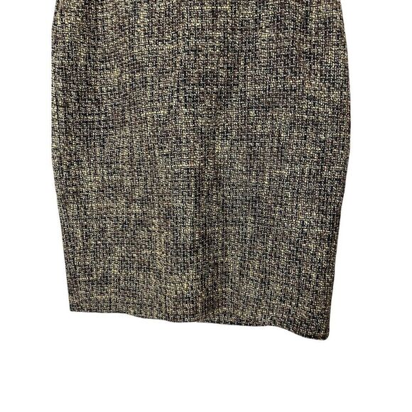 Ellen Tracy Brown Wool Blend Skirt Size 4 - Picture 3 of 8